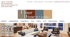 Desktop Screenshot of floordimensions.com